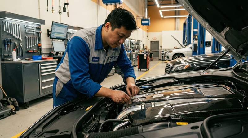 精东修车改装视频幕后花絮